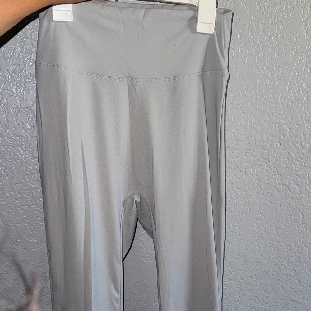 Gray Women's High-Waisted Leggings